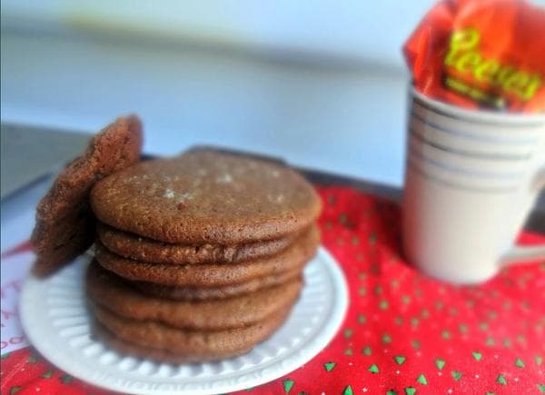 2 Ingredient Peanut Butter Cup Cookies