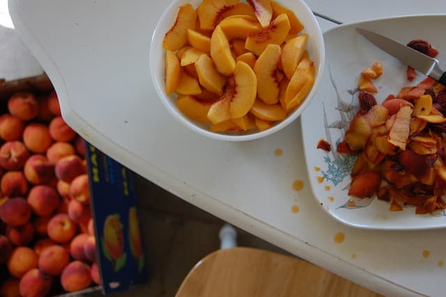 How to Peel a Peach: A Video