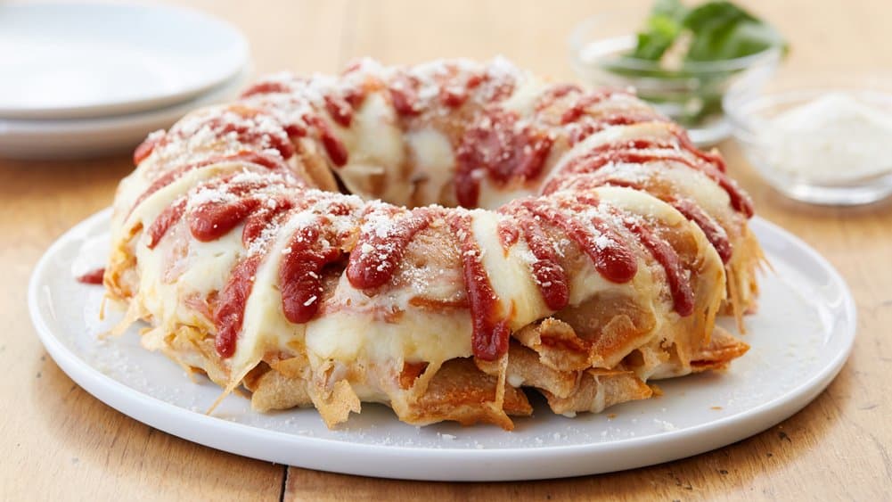 This Pizza Roll Bundt Cake is the Solution to the Munchies