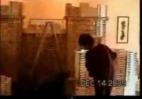 World's Largest Popsicle Stick Castle - Video