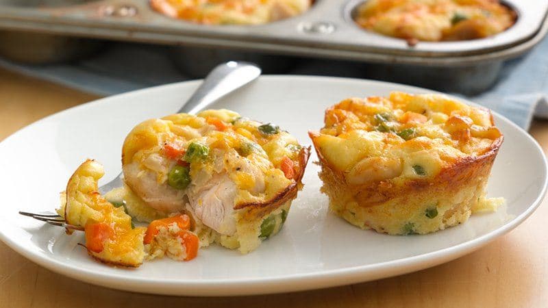 Easy Dinner Recipes: Mini Chicken Pot Pies
