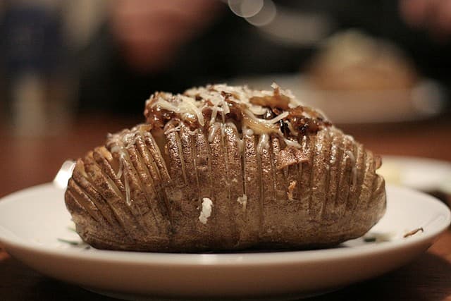 hasselback potato