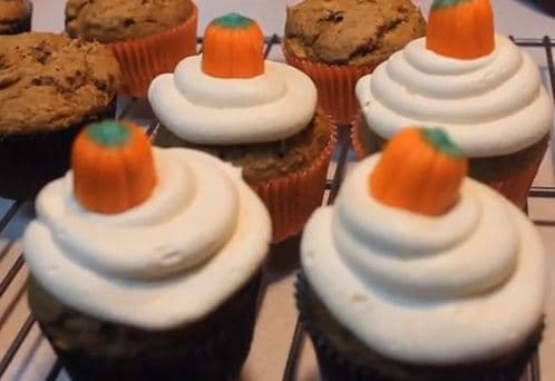 Perfectly Pumpkin Pie Cupcakes