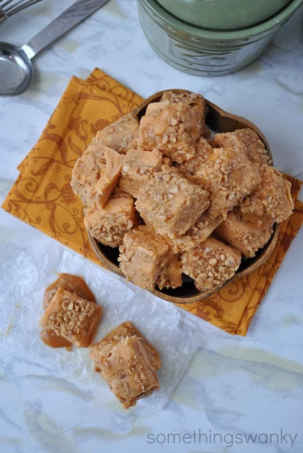 Pumpkin Praline Fudge