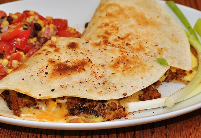 turkey quesadiila