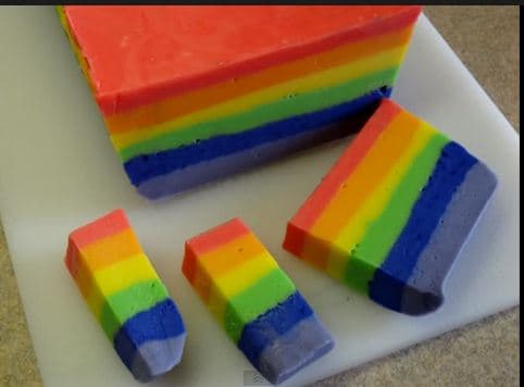 Make Rockin Rainbow Fudge