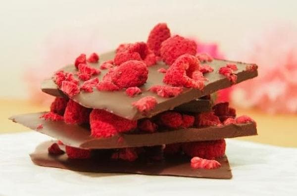Raspberry Dark Chocolate Bark