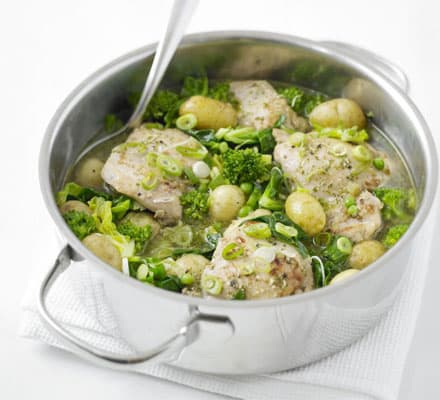 Simple British Spring Pot Chicken Recipe
