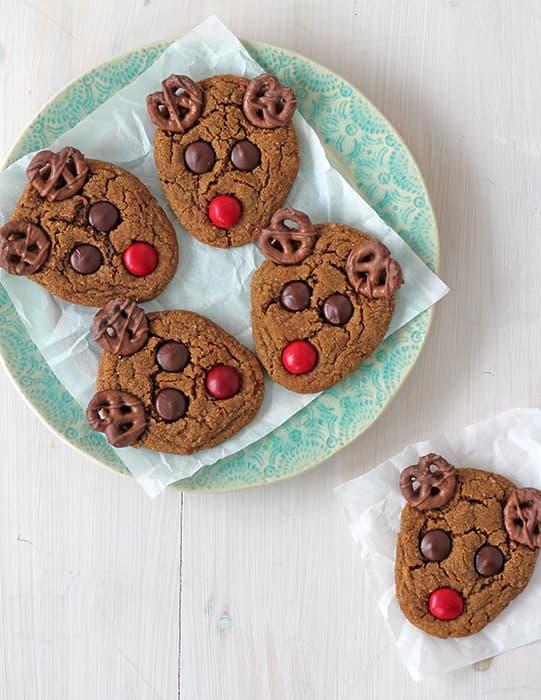Cute Reindeer Cookies