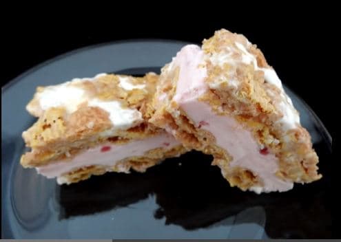 Magical Marshmallow Treat Ice Cream Sandwiches