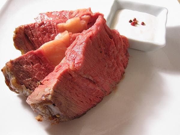 Roast Beef with Horseradish Cream