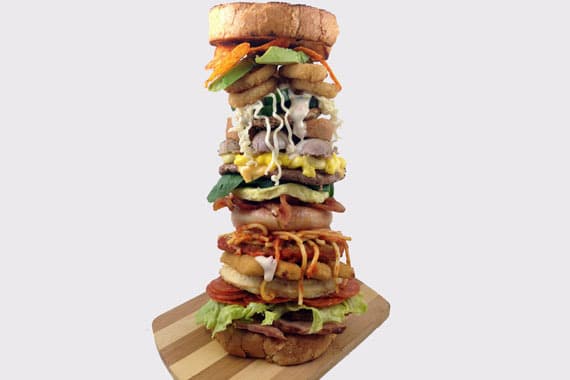 The Gluttonous Alphabet Sandwich