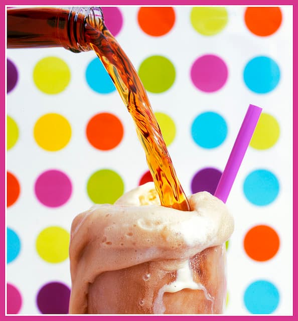 ice cream float