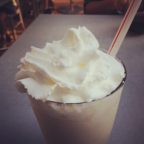 Super Easy Vegan Eggnog Shake