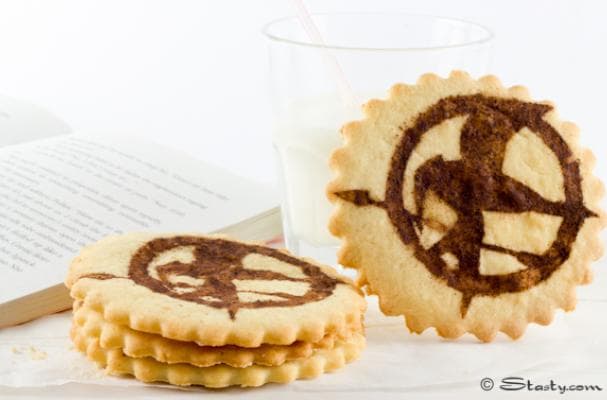 Thrilling Hunger Games Shortbread Cookies