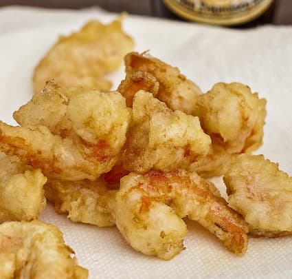 Quick Honey Garlic Prawns