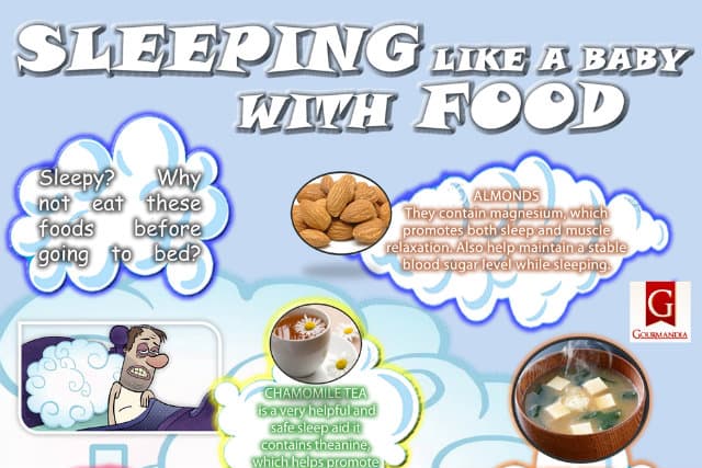 Infographic: Foods That Will Help You Sleep Like a Baby