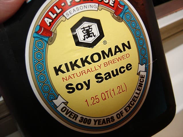 soy sauce 