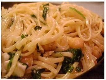 Monday Supper: Spaghetti With Spinach, Tuna and Feta