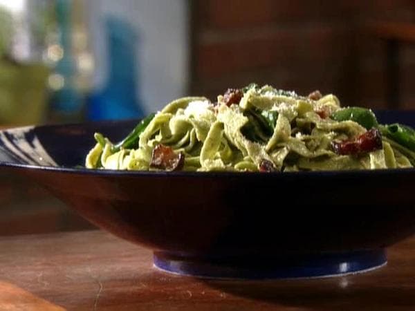 Claire Robinson's Spinach Carbonara