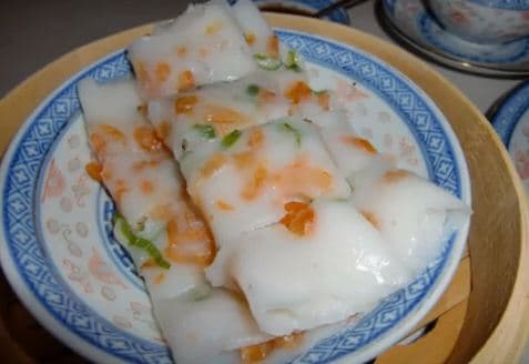 Chinese Steamed Rice Noodle Rolls