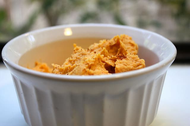 mashed sweet potatoes