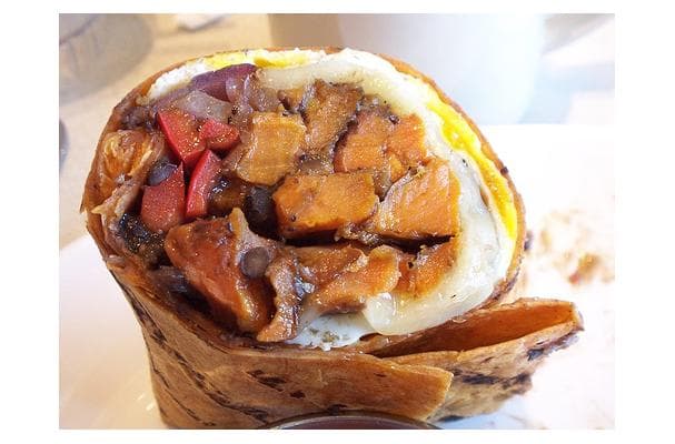 Fantastic Sweet Potato Black Bean Burritos