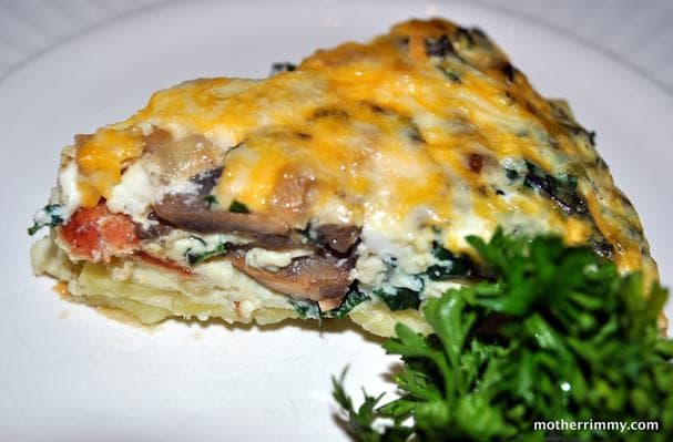 Amazing Sweet Potato Quiche