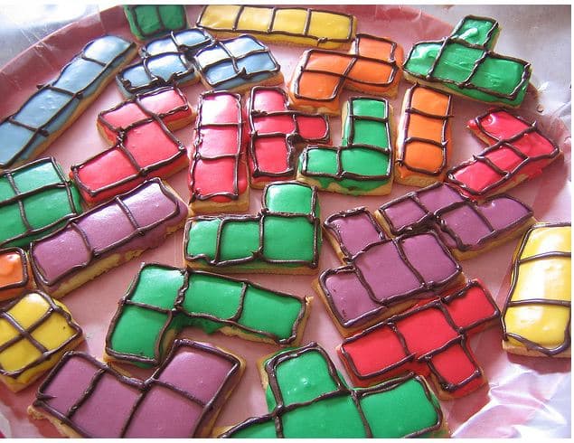 Tetris Cookies