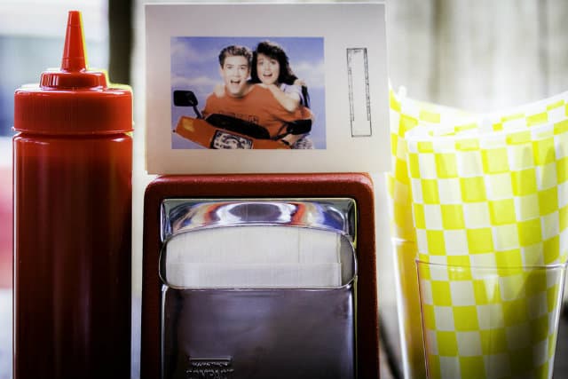 Antique Taco Dresses Up as 'Saved By the Bell's' The Max for Halloween