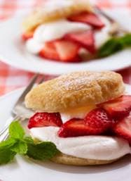 Too Good To Be True Tofu Berry Shortcake