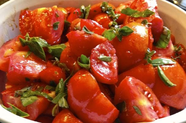 Slow Oven Roasted Tomatoes