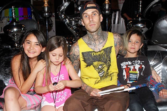 travis barker kids vegan