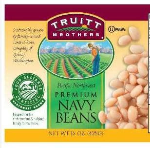 Food Recall: Truitt Bros. Navy Beans