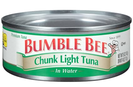Food Recall: Bumble Bee Foods Recalls Chunk Light Tuna