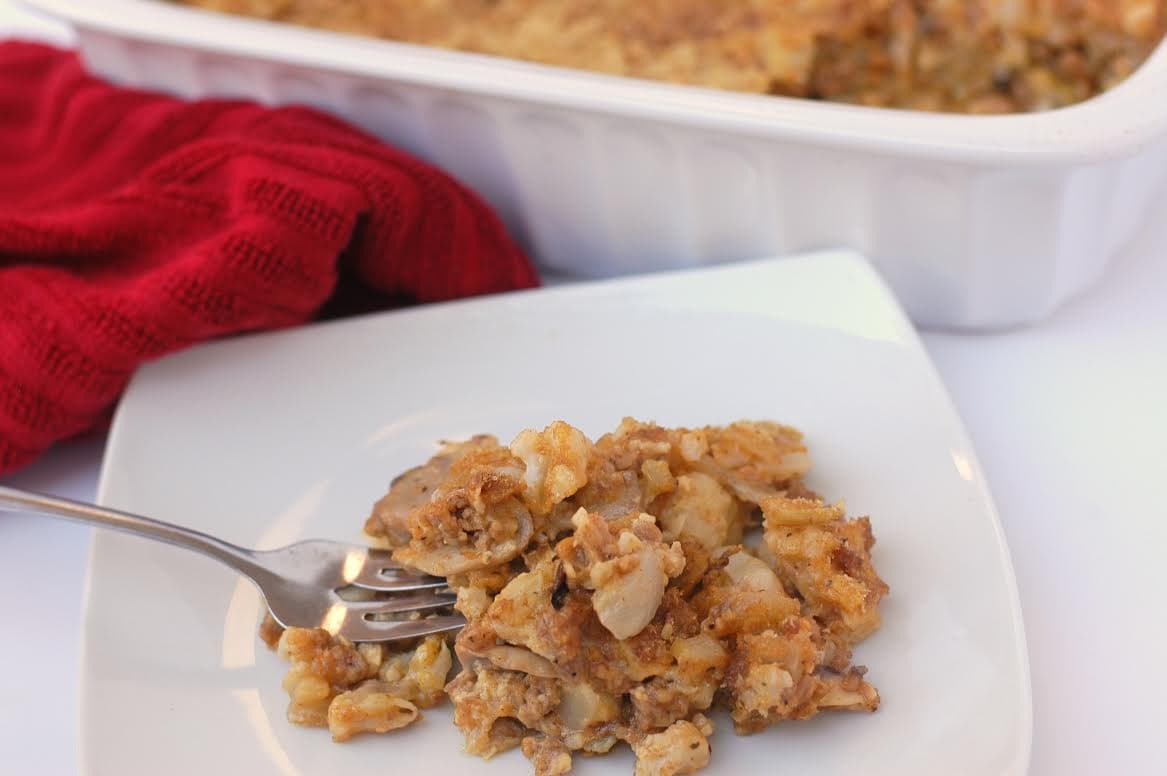 Wheat Free Cauliflower Mushroom Dressing