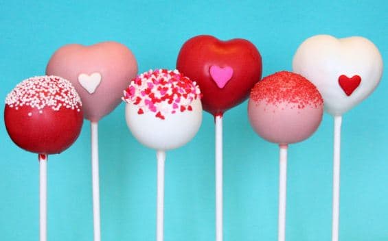 Very Valentine Cake Pops