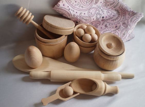 Awesome Wooden Kitchen Playset