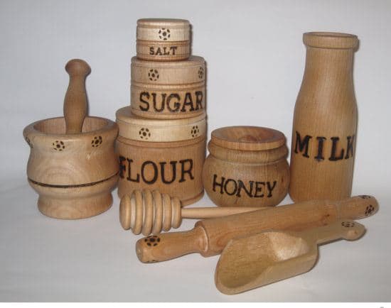 Wooden Play Kitchen Accessories