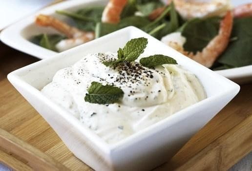 Gameday Snacks: Cilantro Lime Yogurt Dip