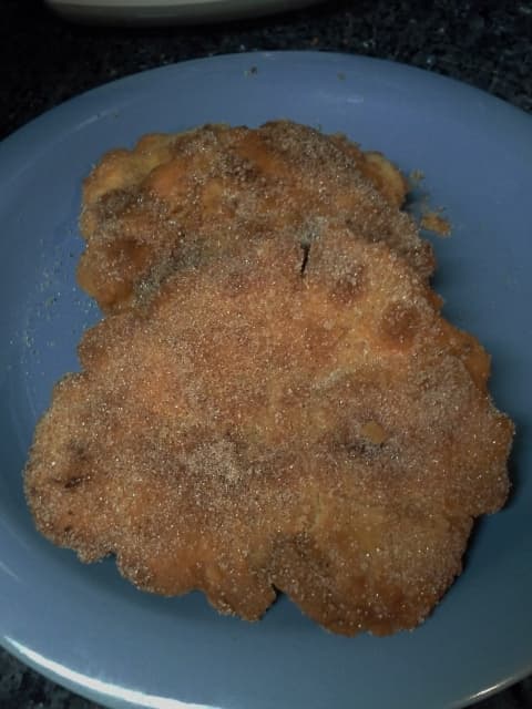 Atol-atte (Dark Chocolate and Coffee Atole) & Buñuelos