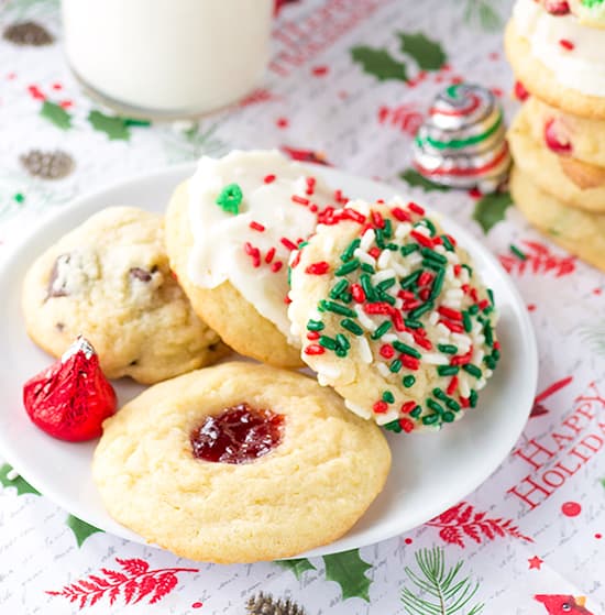 Five Christmas Cookies One Dough