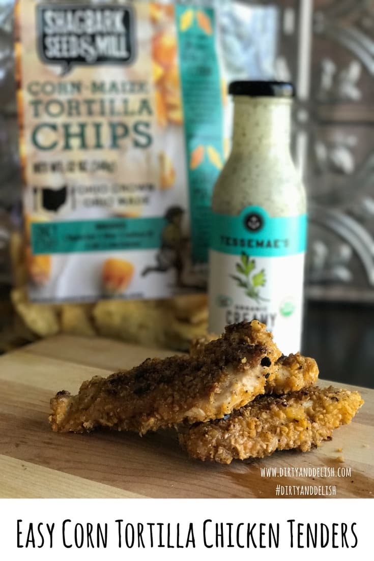 Easy Corn Tortilla Chicken Tenders