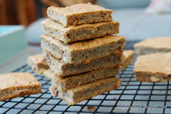 Chewy Almond Butter Chia Seed Bars