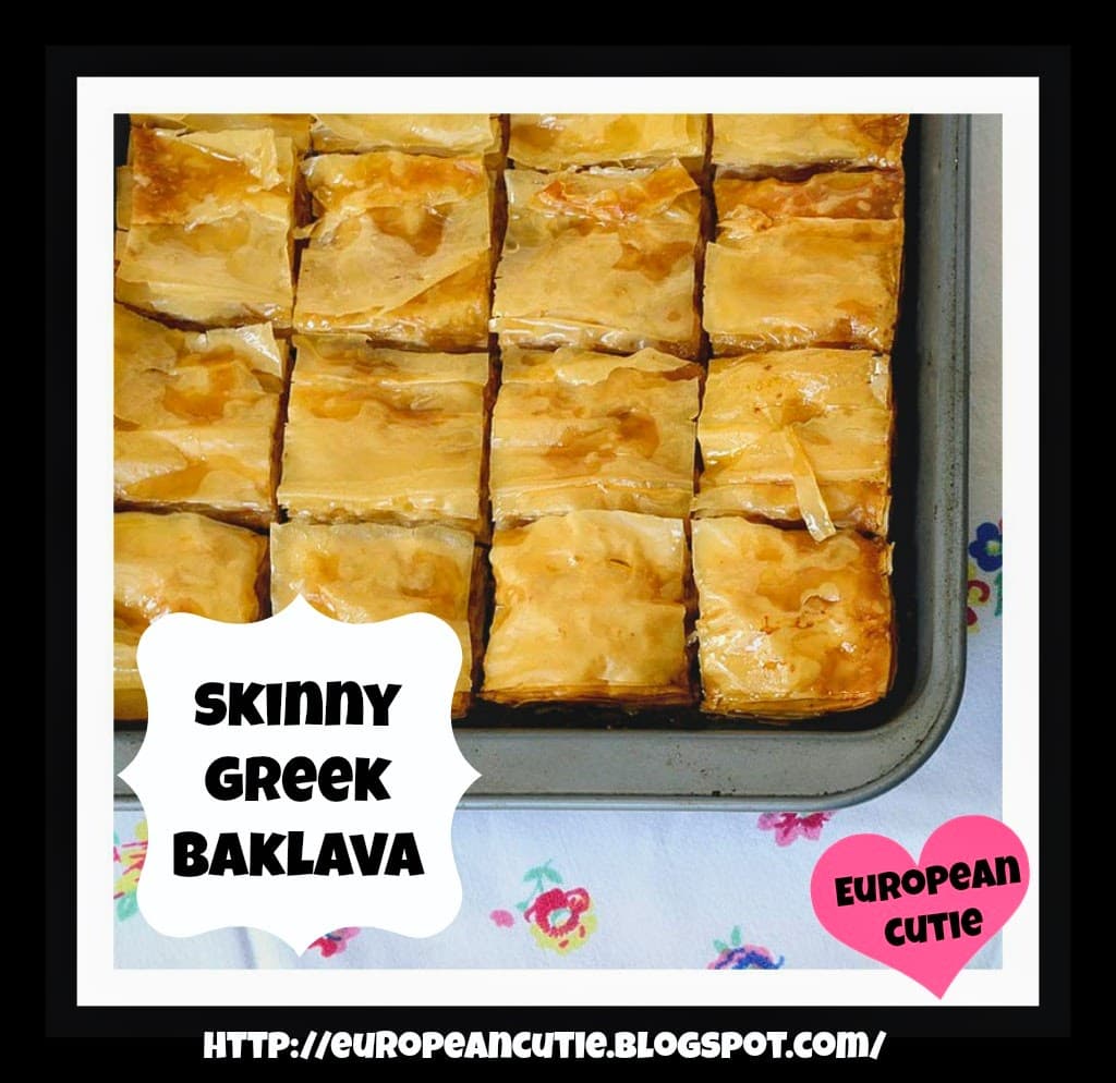 "skinny" Greek baklava ♥