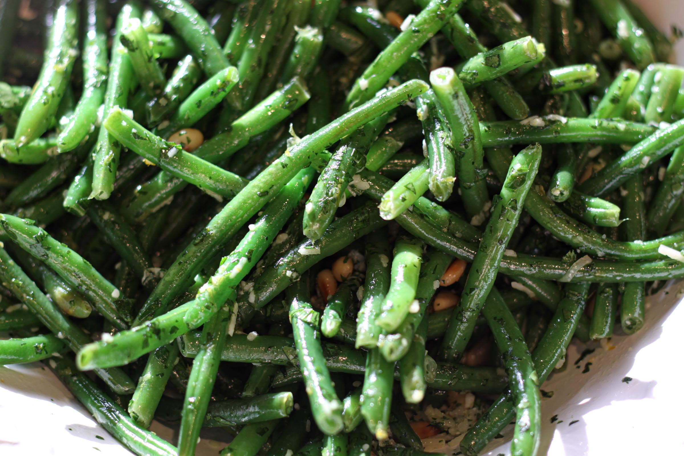 Green Beans Gremolata Thanksgiving Side Dish