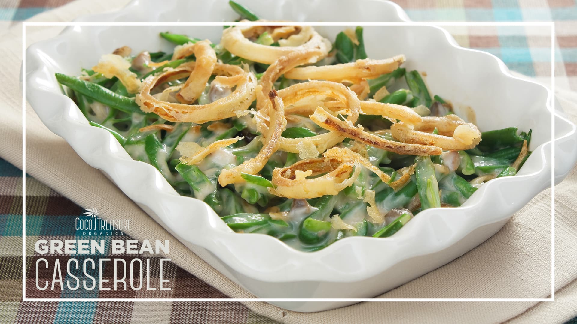 Green Bean Casserole [Vegan]