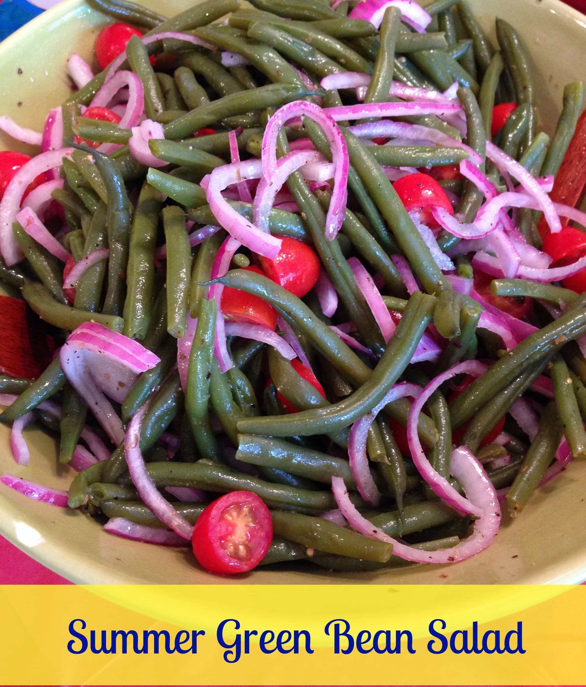 Summer Green Bean & Tomato Salad
