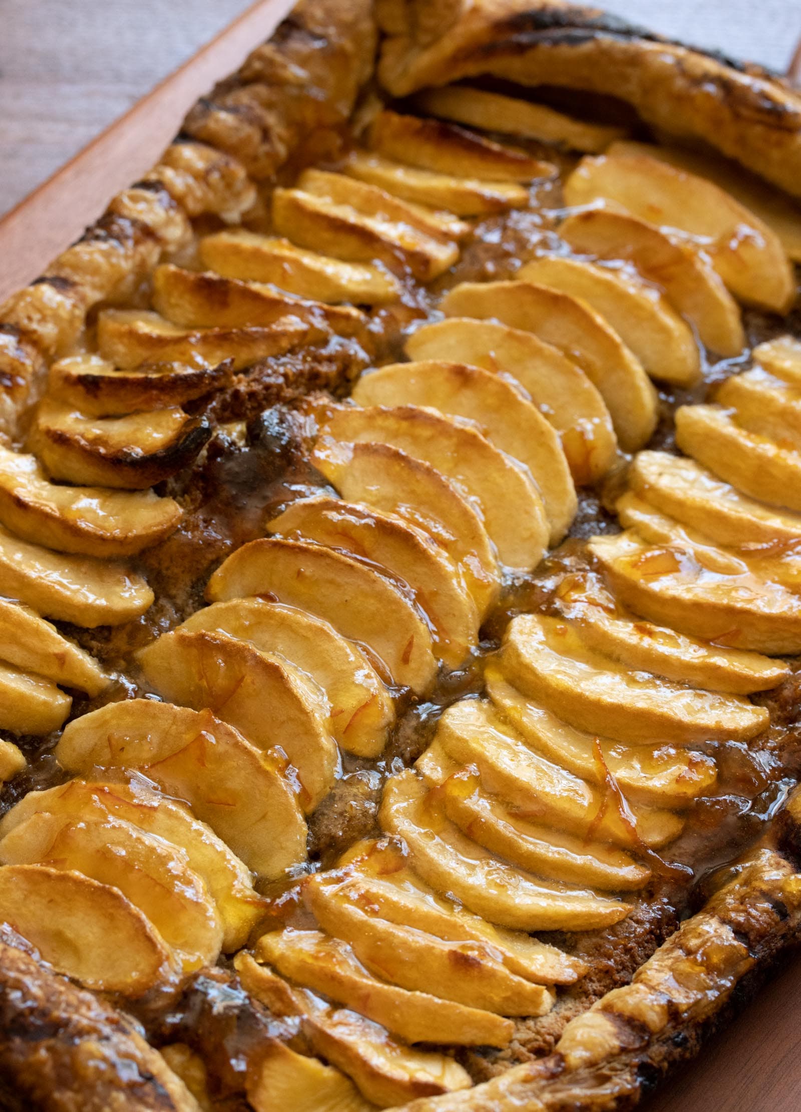 Apple Tart with Hazelnut Frangipane