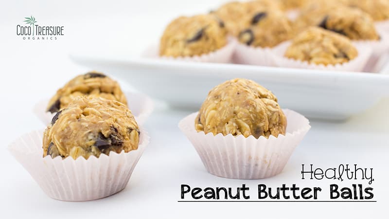 Healthy Peanut Butter Balls